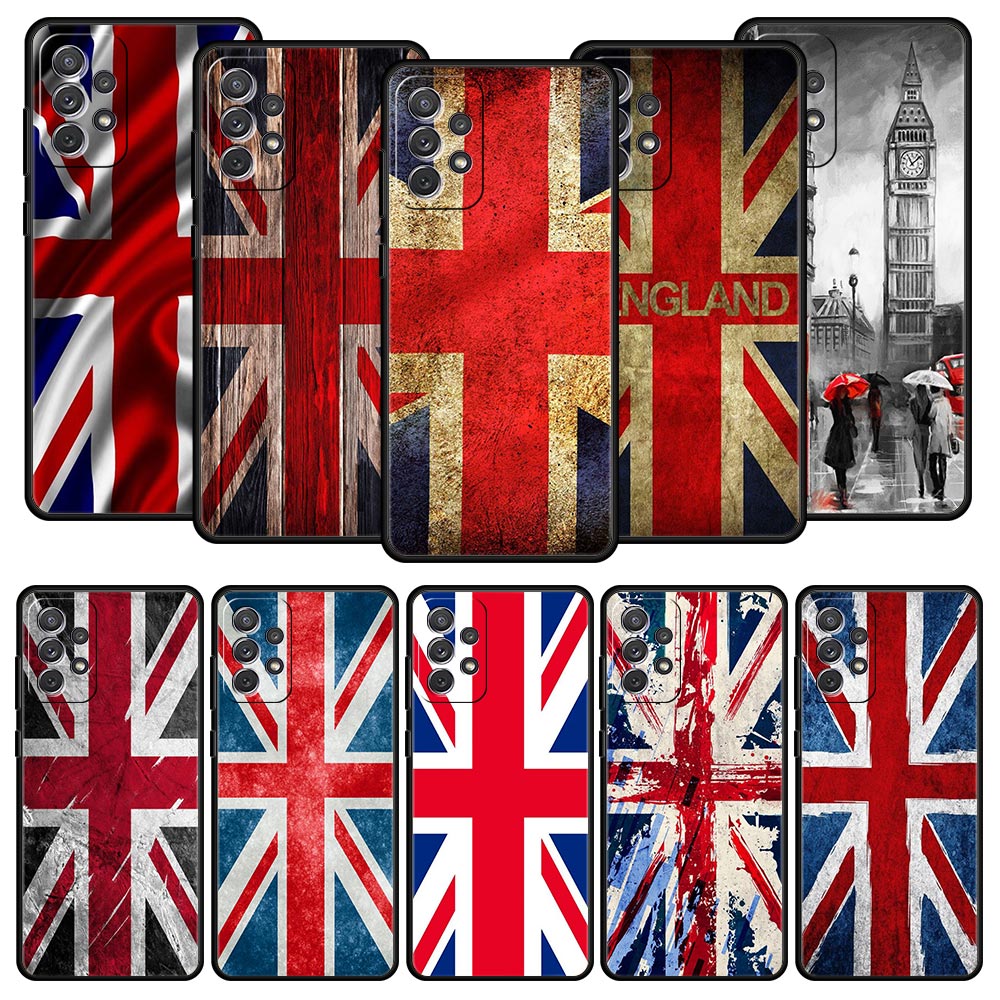 Phone Cases Uk Samsung - อังกฤษ UK ธงเคสโทรศัพท์สำหรับซัมซุงกาแล็กซี่ A17 A07 A55