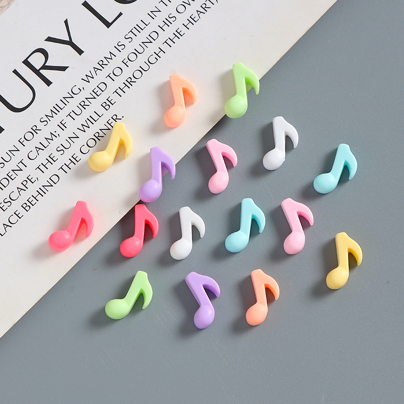 Phone Cases Junk - 10Pcs Kawaii Y2K สีสันหวาน Musical Note