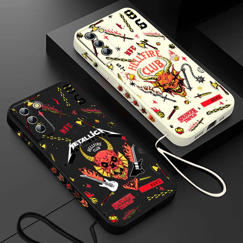 Phone Cases Galaxy S23 - เคสโทรศัพท์มือถือลาย Stranger Things Red Hell Demon
