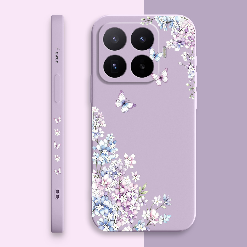 Phone Cases Xiaomi 15T - เคสโทรศัพท์ลายดอกไวโอเล็ตสำหรับ Xiaomi 17T 15T 14T 13T