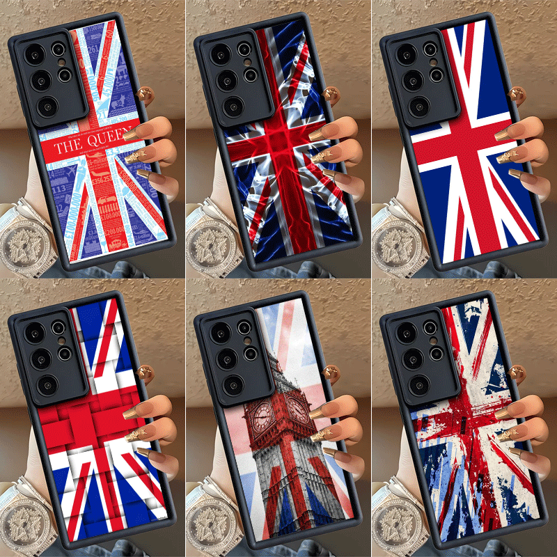Phone Cases Uk Samsung - ยูเนี่ยนแจ็ค อังกฤษ ธงชาติอังกฤษเคสโทรศัพท์กันกระแทกสำหรับซัมซุงกาแล็กซี่ S23 S24 S25