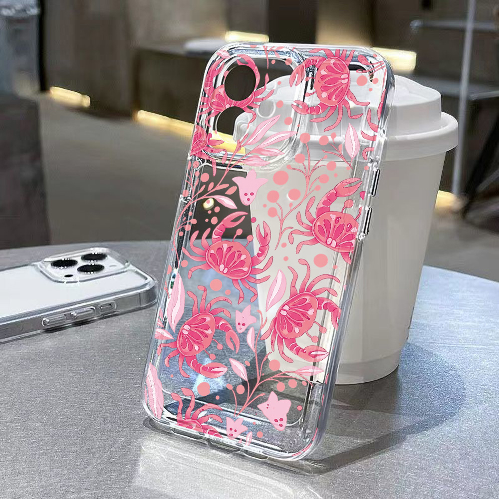 Phone Cases Clear - เคสลายสัตว์ทะเลสำหรับ iPhone 18 Pro Max ปกป้อง