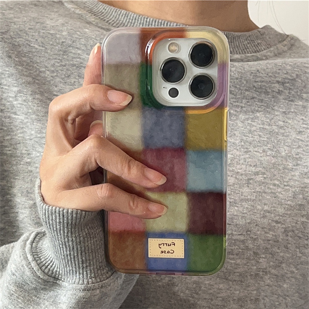 Phone Cases Nyc - น่ารักDopamineสีบล็อกMatchลายสก๊อตสําหรับHuawei Honor 200 X6a X8b X7a
