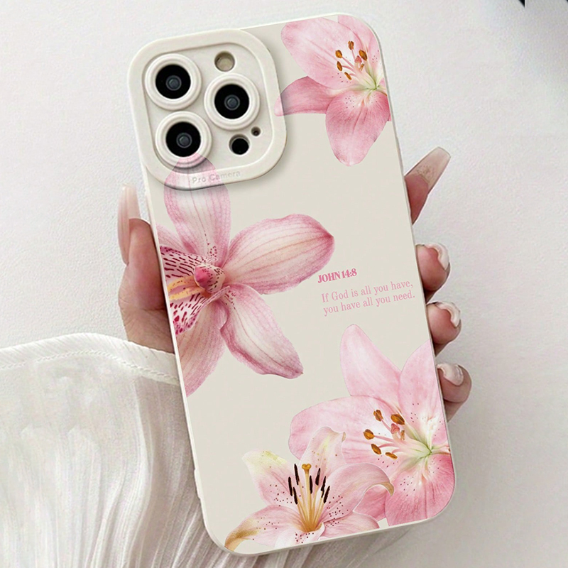 เคสโทรศัพท์ซิลิโคนลายดอกไม้สีน - Phone Cases Like Loopy บทวิจารณ์และราคา