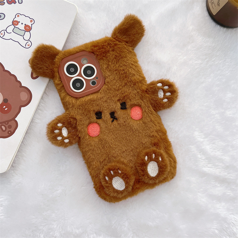 เคสโทรศัพท์คู่รักลายหมีการ์ตูน - Phone Cases Iphone 16 บทวิจารณ์และราคา