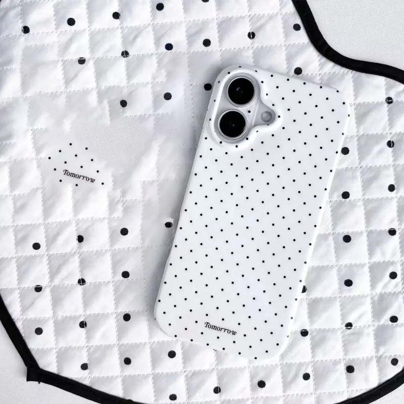 เคสโทรศัพท์มือถือลายจุดขาวดำแบ - Phone Cases Aesthetic บทวิจารณ์และราคา