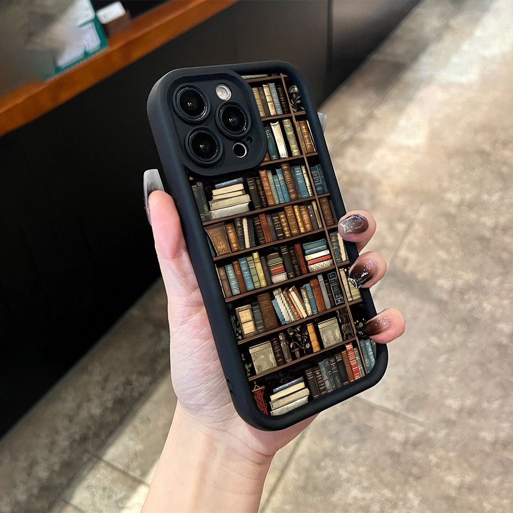 เคสโทรศัพท์ลายชั้นวางหนังสือสุ - Phone Cases Like Loopy บทวิจารณ์และราคา