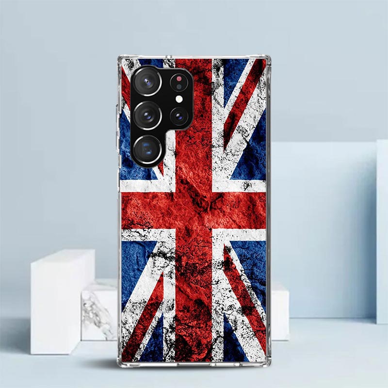 เคสโทรศัพท์ลายธงชาติ RU FR UK  - Phone Cases Uk Samsung บทวิจารณ์และราคา