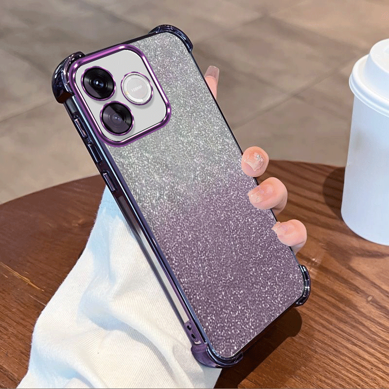 ฝาครอบป้องกันเคลือบกลิตเตอร์สำ - Glitter Shockproof Case บทวิจารณ์และราคา