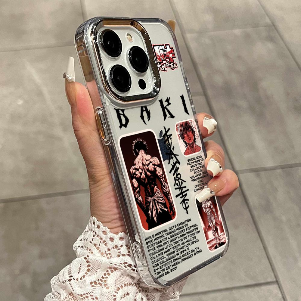 เคสโทรศัพท์ Cool B-Baki HanmaS - Phone Cases Clear บทวิจารณ์และราคา