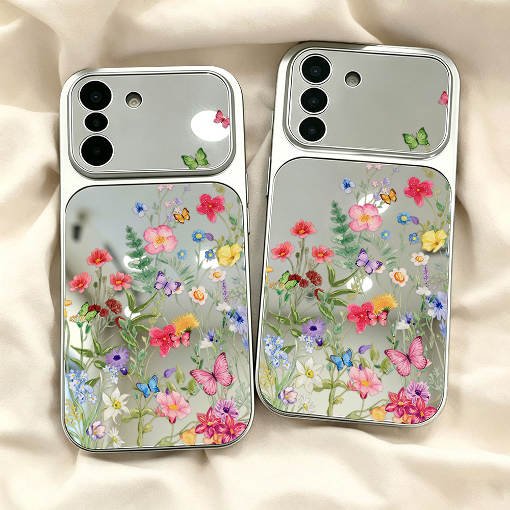 เคสโทรศัพท์ลายดอกไม้ผีเสื้อสวย - Phone Cases Aesthetic บทวิจารณ์และราคา