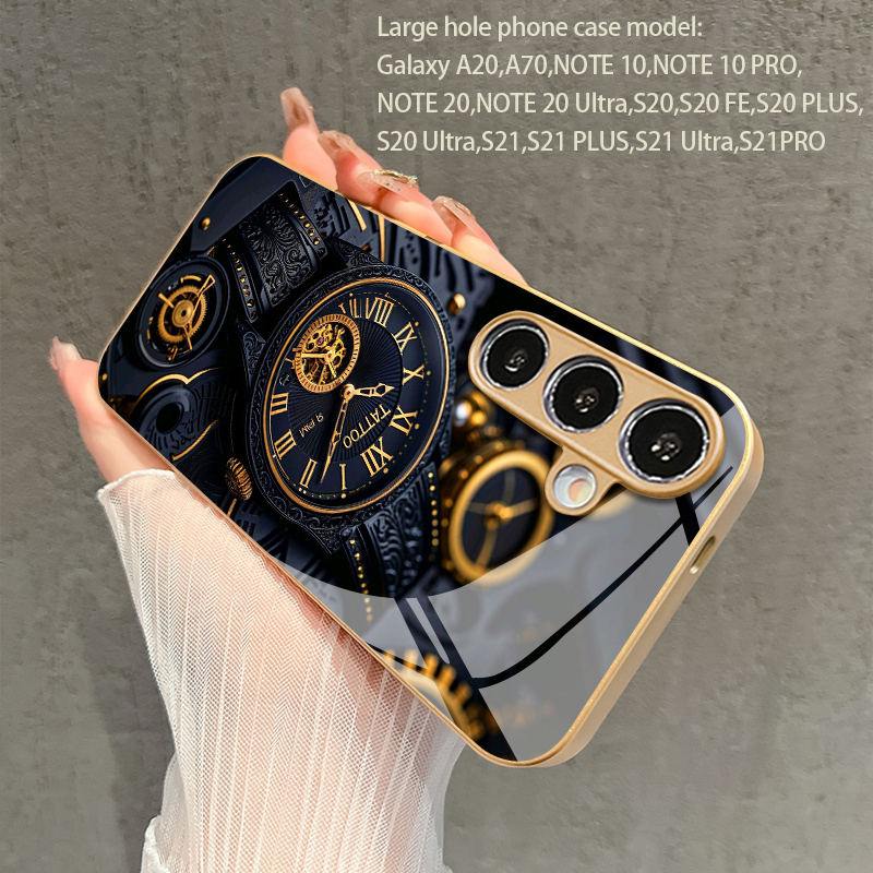 เคสโทรศัพท์ลายนาฬิกาทองแบบ 2D  - Phone Cases Galaxy S23 บทวิจารณ์และราคา