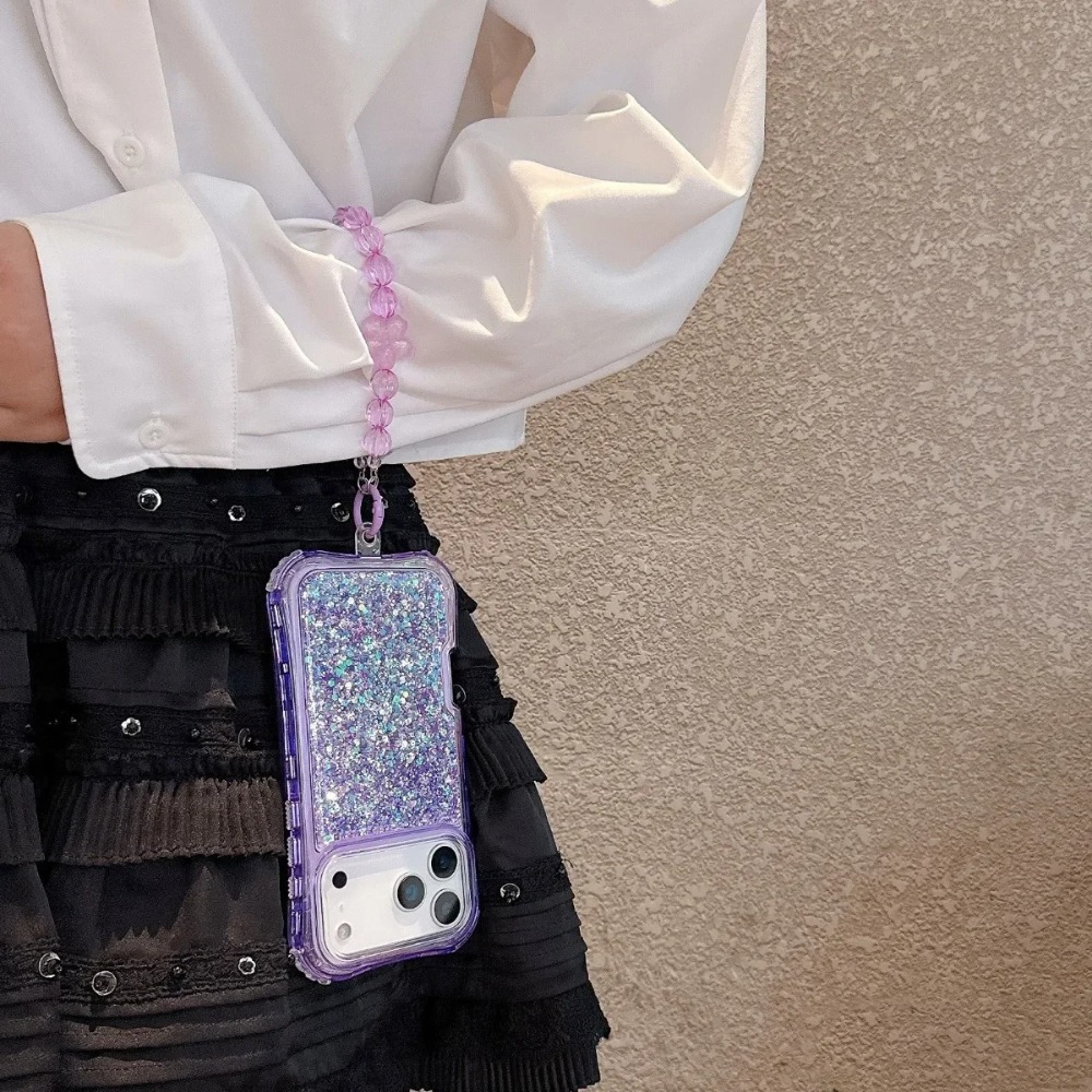 เคสใสหรูหราประดับกลิตเตอร์พร้อ - Glitter Shockproof Case บทวิจารณ์และราคา