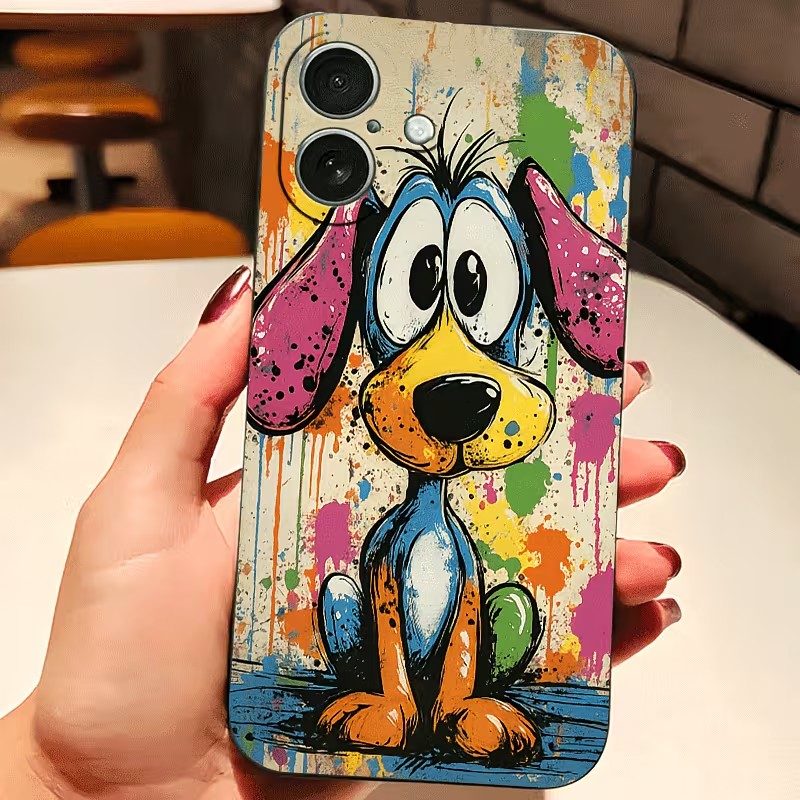 เคสโทรศัพท์ลายกราฟฟิตี้สีสันสด - Phone Cases Like Loopy บทวิจารณ์และราคา