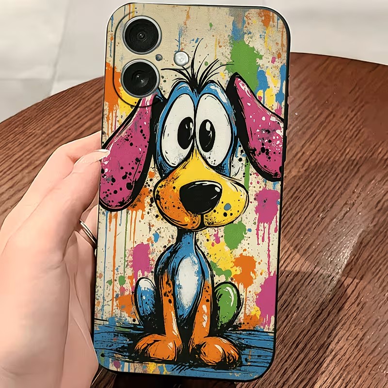 เคสโทรศัพท์ลายกราฟฟิตี้สีสันสด - Phone Cases Like Loopy บทวิจารณ์และราคา