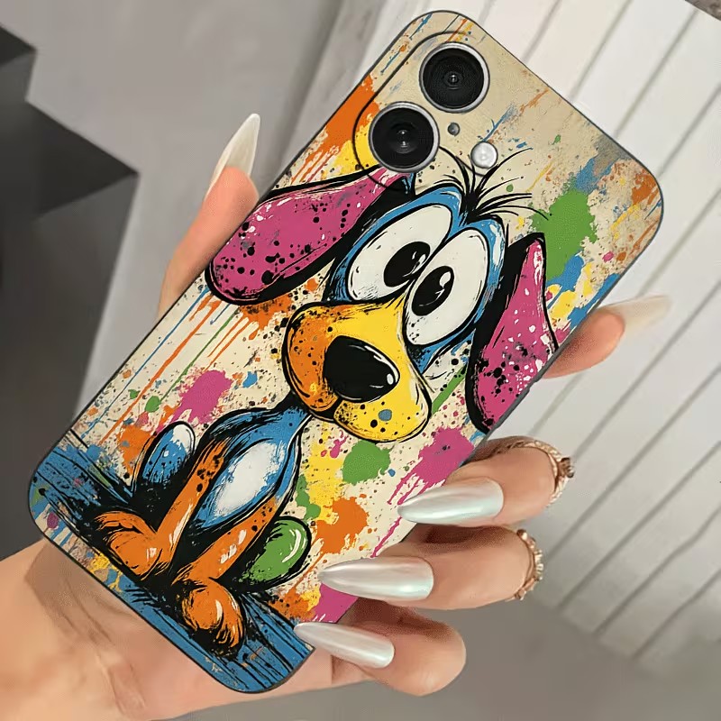 เคสโทรศัพท์ลายกราฟฟิตี้สีสันสด - Phone Cases Like Loopy บทวิจารณ์และราคา