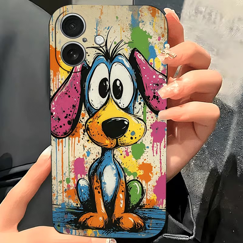 เคสโทรศัพท์ลายกราฟฟิตี้สีสันสด - Phone Cases Like Loopy บทวิจารณ์และราคา