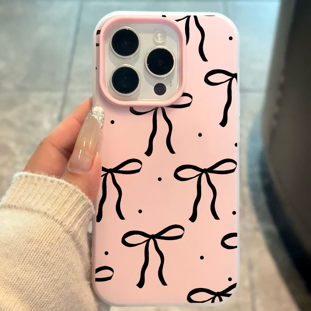 เคสโทรศัพท์ซิลิโคนลายโบว์สีดำข - Phone Cases Xiaomi 15T บทวิจารณ์และราคา