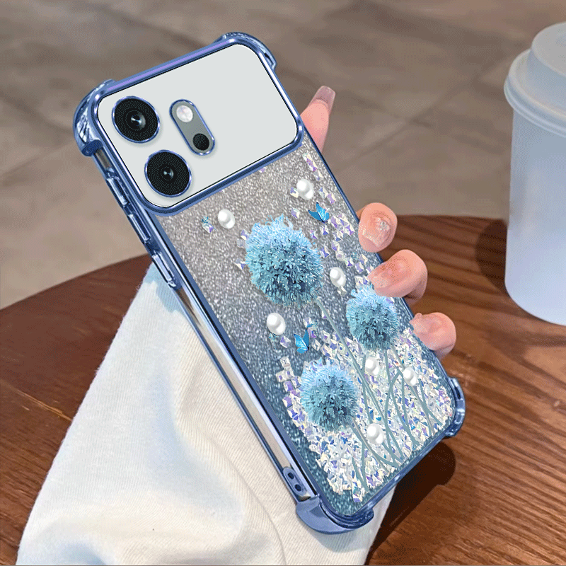 เคสป้องกันแบบเคลือบกลิตเตอร์สำ - Glitter Shockproof Case บทวิจารณ์และราคา