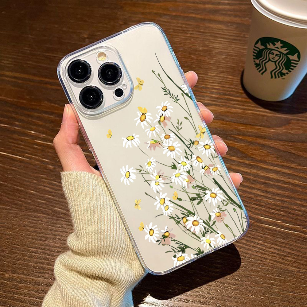 เคสโทรศัพท์ลายดอกเดซี่ใหม่ สำห - Phone Cases Like Loopy บทวิจารณ์และราคา