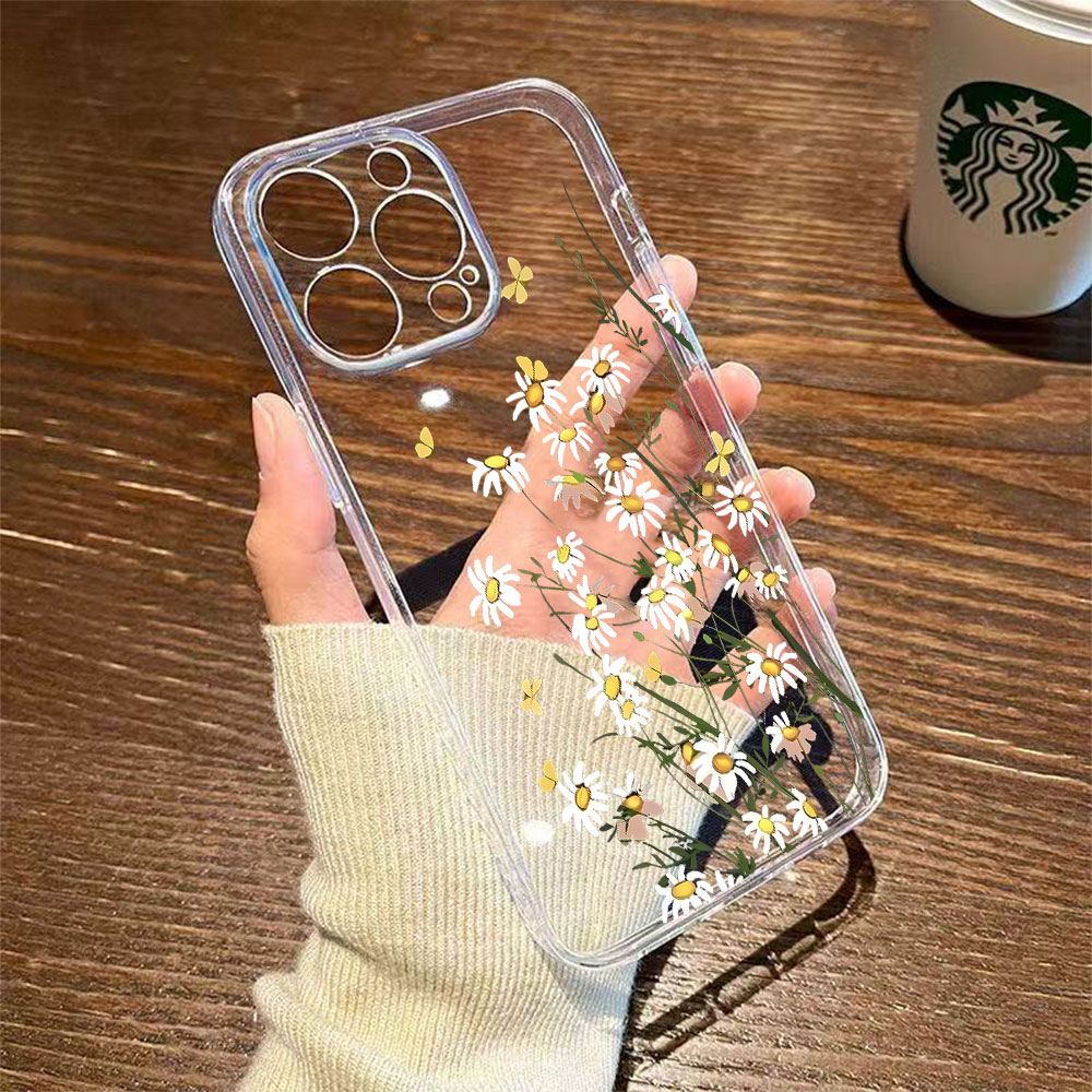 เคสโทรศัพท์ลายดอกเดซี่ใหม่ สำห - Phone Cases Like Loopy บทวิจารณ์และราคา