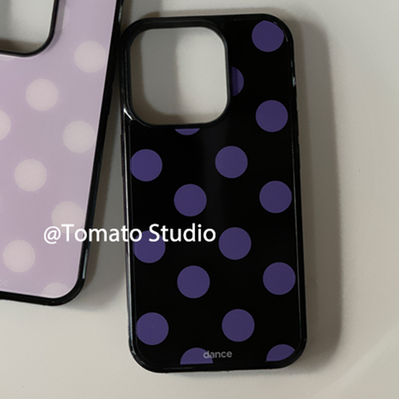 เคสโทรศัพท์ลายจุดสีม่วงสไตล์เก - Phone Cases Aesthetic บทวิจารณ์และราคา