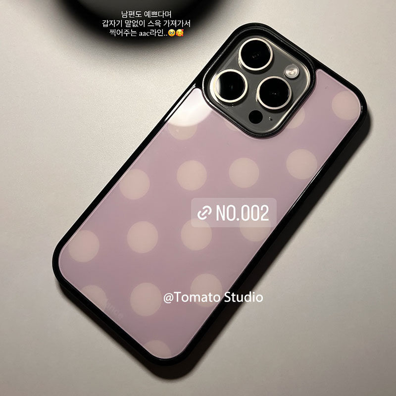 เคสโทรศัพท์ลายจุดสีม่วงสไตล์เก - Phone Cases Aesthetic บทวิจารณ์และราคา