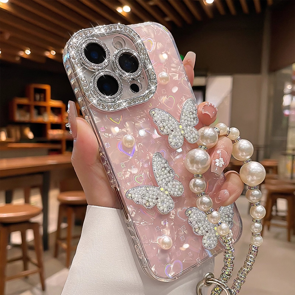เคสโทรศัพท์ลายกลิตเตอร์รูปหัวใ - Glitter Shockproof Case บทวิจารณ์และราคา