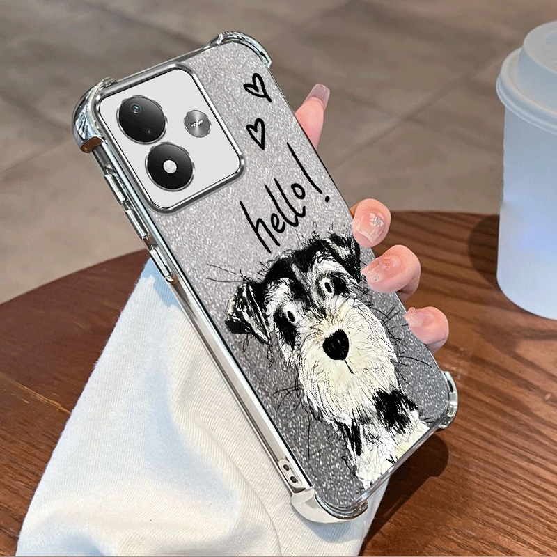 เคสกันกระแทกขอบทั้งสี่มุม ลายด - Glitter Shockproof Case บทวิจารณ์และราคา