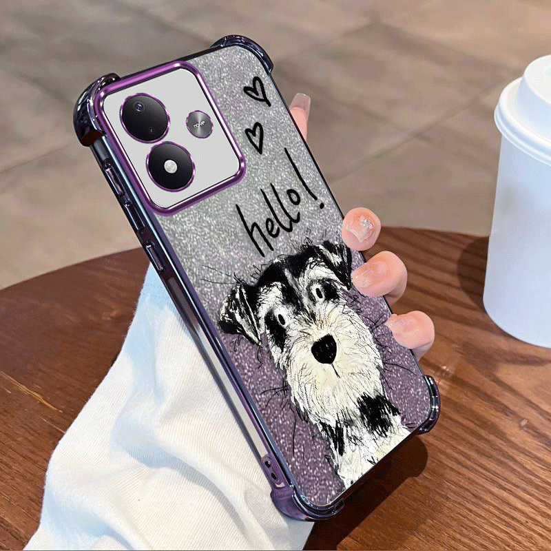 เคสกันกระแทกขอบทั้งสี่มุม ลายด - Glitter Shockproof Case บทวิจารณ์และราคา