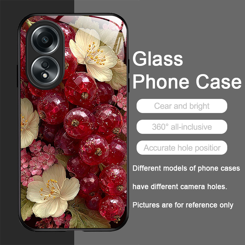 เคสโทรศัพท์กระจกนิรภัยพิมพ์ลาย - Phone Cases Aesthetic บทวิจารณ์และราคา