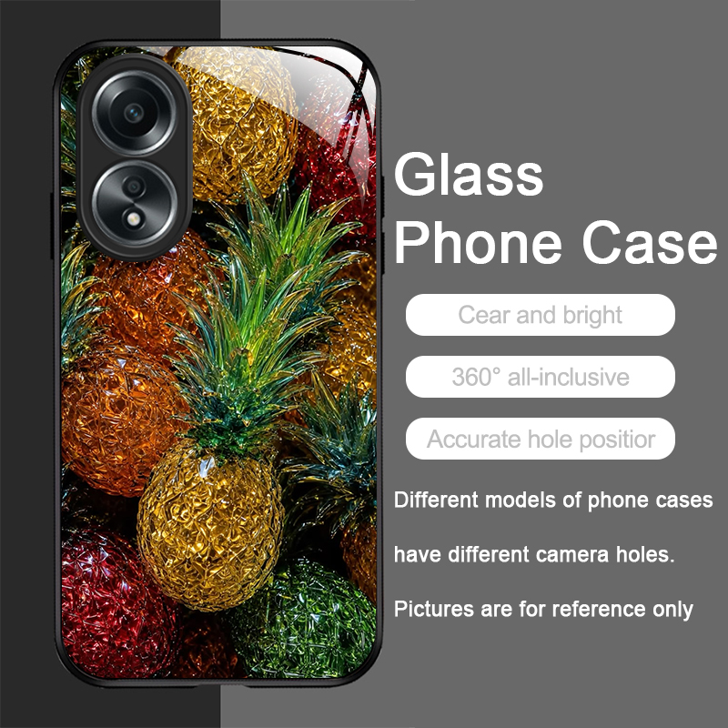 เคสโทรศัพท์กระจกนิรภัยพิมพ์ลาย - Phone Cases Aesthetic บทวิจารณ์และราคา