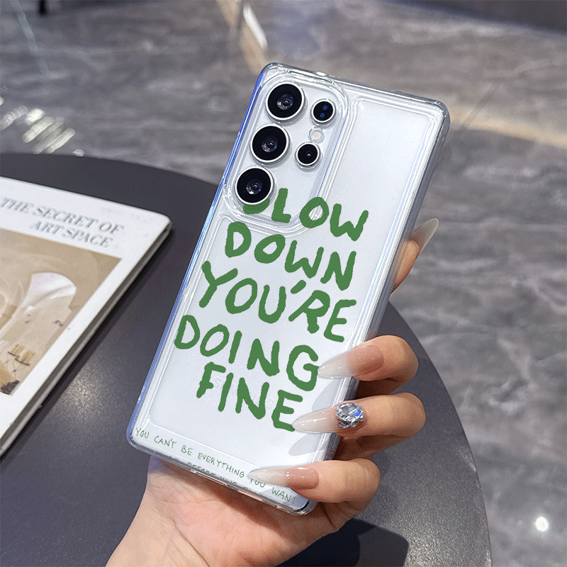 เคสโทรศัพท์ใสลายคำคมสร้างแรงบั - Phone Cases Aesthetic บทวิจารณ์และราคา