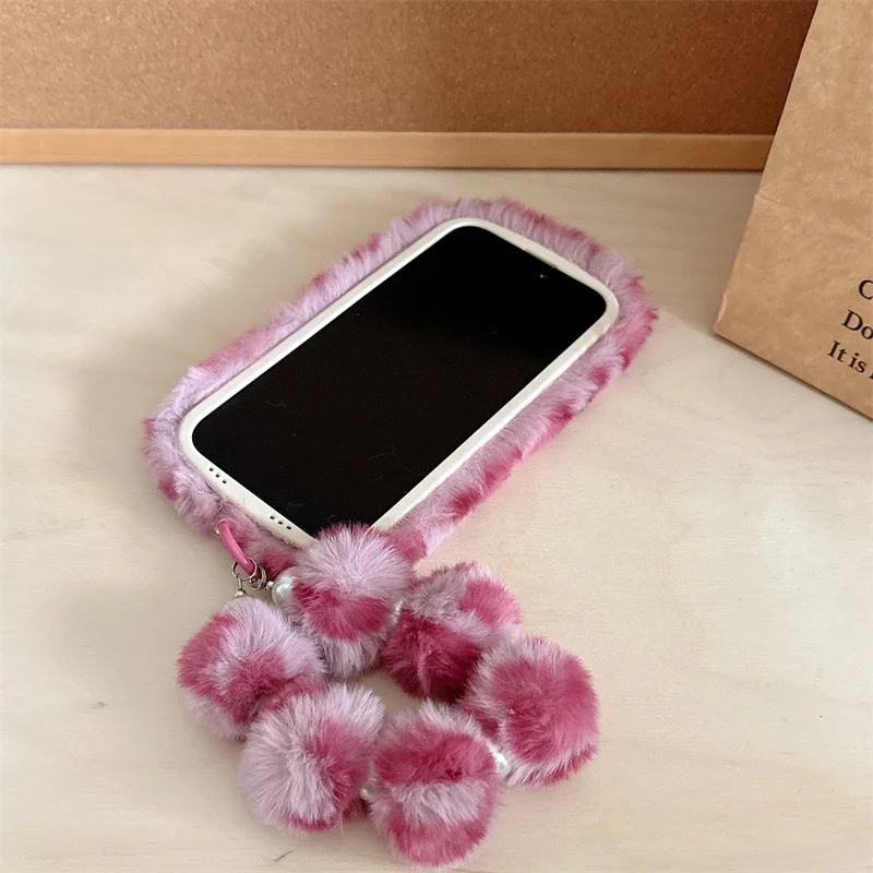 เคสโทรศัพท์ลายเสือดาวขนฟูนุ่ม  - Phone Cases Iphone 16 บทวิจารณ์และราคา