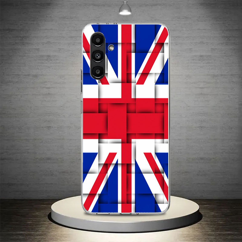 Union Jack England UK Flag Pho - Phone Cases Uk Samsung บทวิจารณ์และราคา