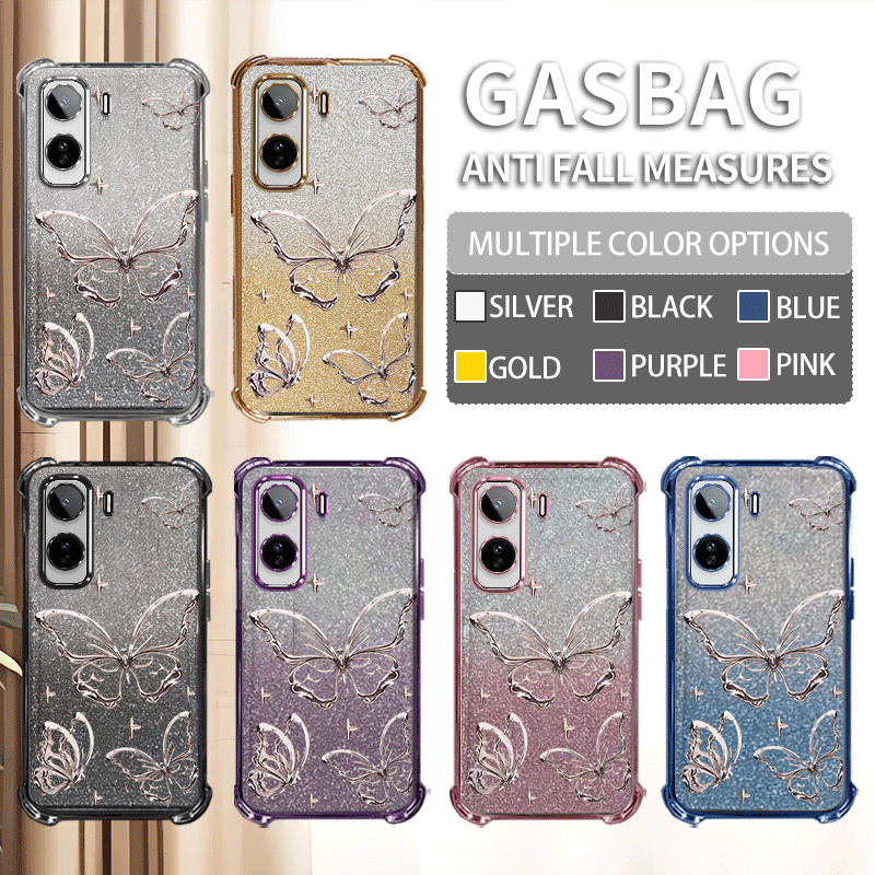 เคสเคลือบกลิตเตอร์สำหรับ Vivo  - Glitter Shockproof Case บทวิจารณ์และราคา
