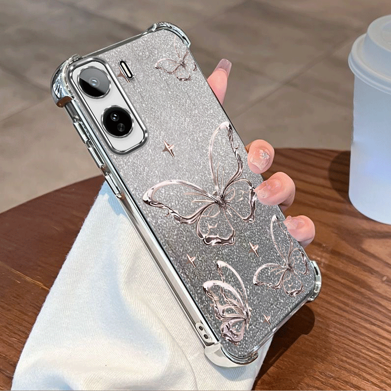 เคสเคลือบกลิตเตอร์สำหรับ Vivo  - Glitter Shockproof Case บทวิจารณ์และราคา