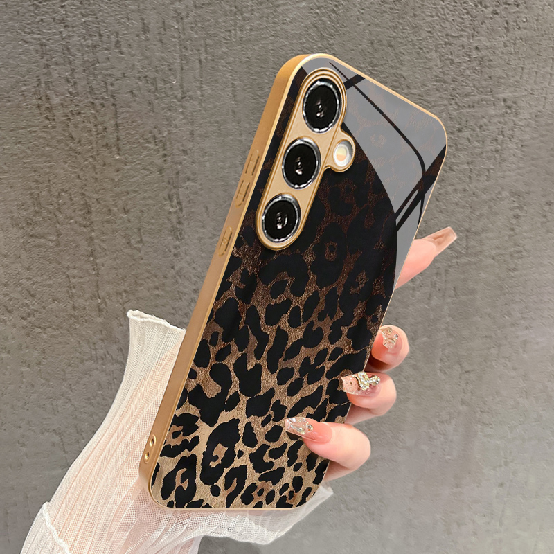 เคสโทรศัพท์ลายเสือดาวสไตล์เรโท - Phone Cases Galaxy S23 บทวิจารณ์และราคา