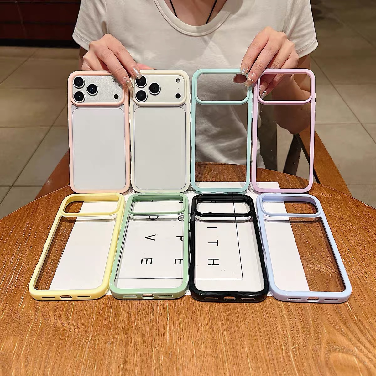 เคสโทรศัพท์ใสสีลูกกวาดสุดหรูสำ - Phone Cases Clear บทวิจารณ์และราคา