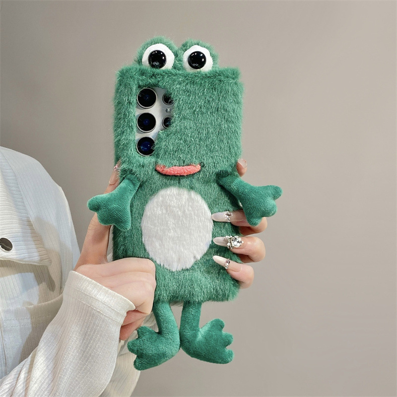 เคสโทรศัพท์รูปกบขนนุ่ม น่ารัก  - Phone Cases Galaxy S23 บทวิจารณ์และราคา