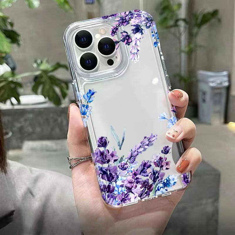 เคสโทรศัพท์ TPU นุ่มลายดอกไม้ส - Phone Cases Like Loopy บทวิจารณ์และราคา