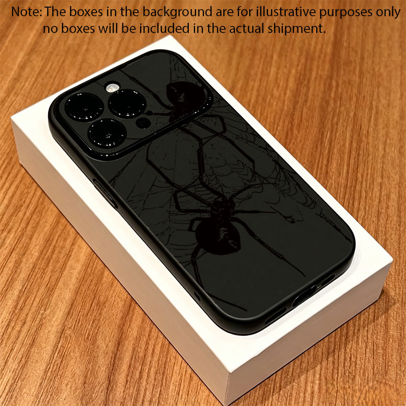 เคสโทรศัพท์ลายแมงมุมสีดำเท่ๆ ส - Phone Cases Rugged บทวิจารณ์และราคา